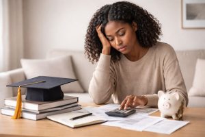 Finances challenges related to student loans and education expenses